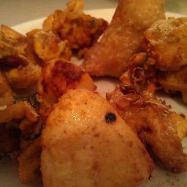 Assorted Indian Snack.